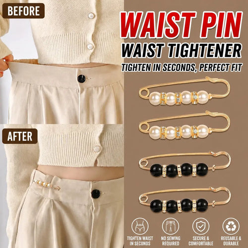 12-Piece Pearl Brooch Pin Set - Decorative Mixed-Style Fasteners for Cardigans & Dresses