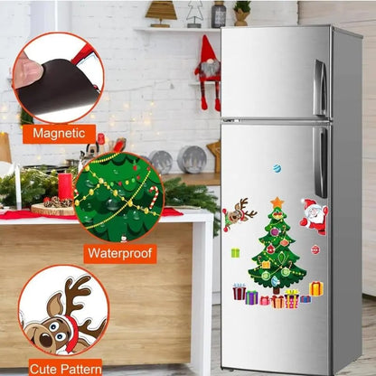 🎄Christmas Refrigerator Magnets,Christmas Tree Magnets for Fridge Stickers