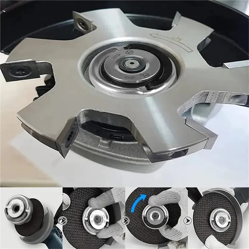 Angle Grinding Tool Flange Nut🔧, 1 SET(2 PCS)