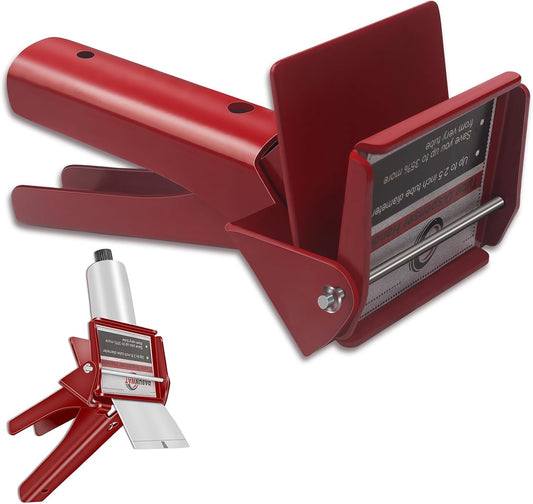 Tube Extrusion Tool - Efficient RTV and Silicone Dispenser That maximizes The use of All Material in The Tube and Prevents Material Waste