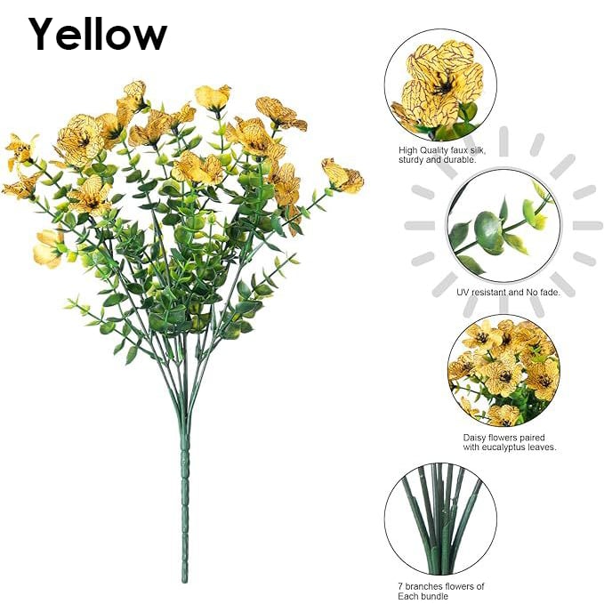 💥Only $1.98 Last Day Promotion!🌺UV Resistant Colorful Artificial Flower🌺