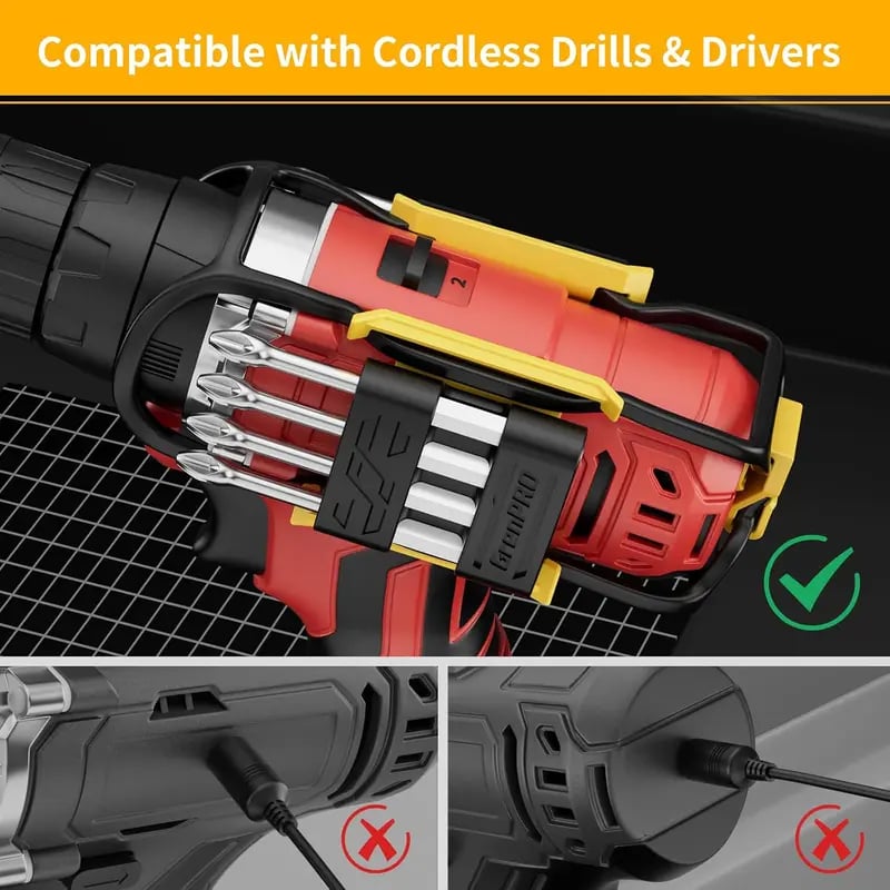 🔧 Universal Magnetic Drill Bit Holder