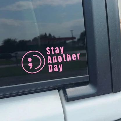 🔥LAST DAY 50% OFF - 🎗️Share Pack❤️ SAD Mental Health Awareness Car Decal (Set of 3)