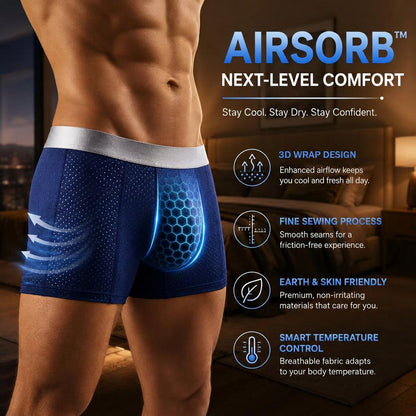 🏆45K+ SOLD 🔥2026 HOT SALE   Premium All-Day Comfort IceSilk Mesh Men's Boxer