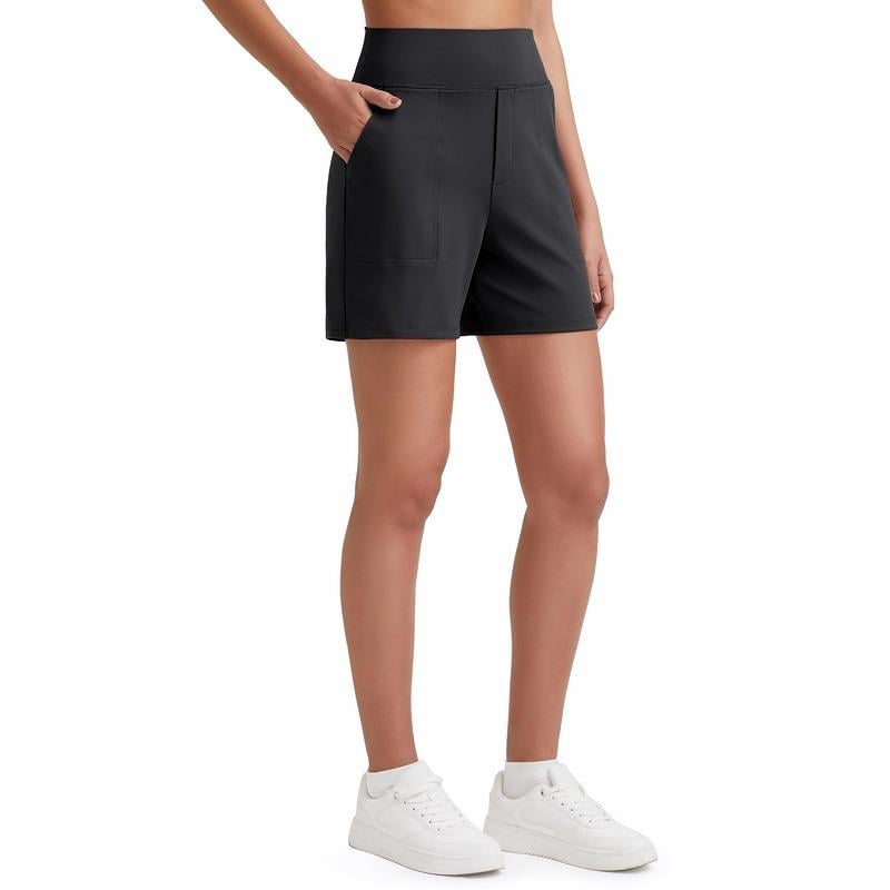 🏋️‍♀️🏃‍♀️Women’s High-Waist Athletic Shorts – Running & Yoga Summer Shorts with Pockets(🔥Buy 2 Get EXTRA  10% OFF)