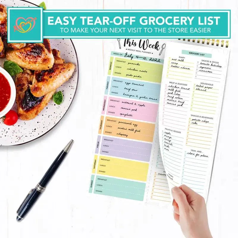 Weekly Meal Planner – Simplify Family Meals & Grocery Planning