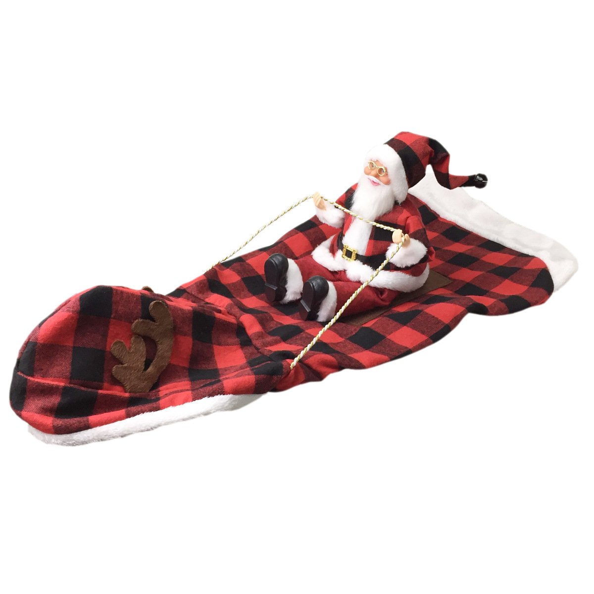 Santa Rider Pet Christmas Costume