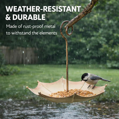 🐦49% OFF🐦Mini Umbrella Bird Feeder — Whimsical Garden Charm