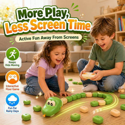 Remote Control Snake Block-Collecting Game