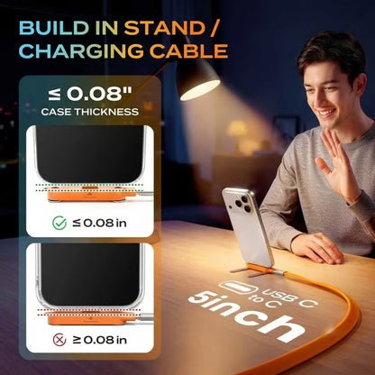 🔥Hot 50% OFF🔥Fast-Charging Cable with Detatchable Stand