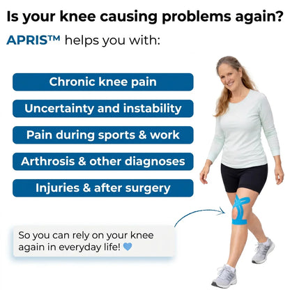 Pre-Cut Knee Support That Moves With You