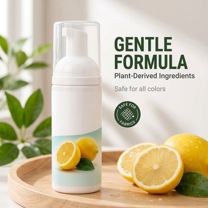 ⏳🔥LIMITED-TIME 50% OFF! ⏰Scented Foam Cleaner - Lemon Scent, Multi-purpose Gentle Stain Remover for Home, Kitchen, and Bathroom