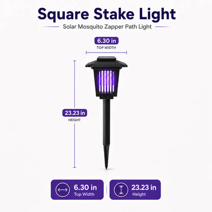 🔥Limited Time 49% Off✨Solar Mosquito Zapper Light – Outdoor Garden Stake Lamp