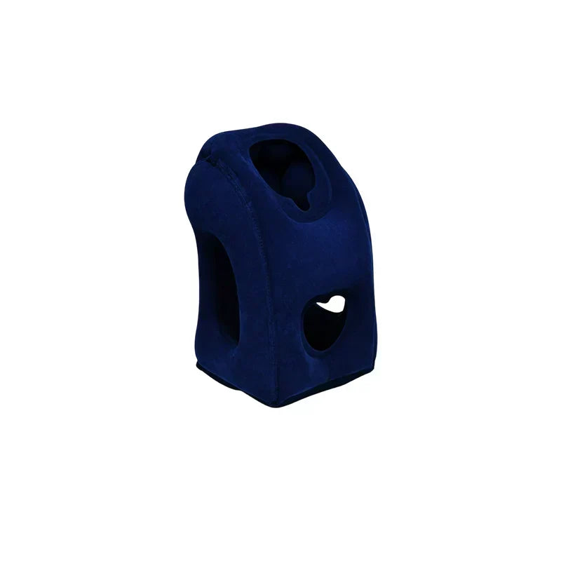 ⏳Time-Limited Special⏰Inflatable Travel Pillow | 360° Support – Soft Flocking, Quick Inflate, Compact ✨