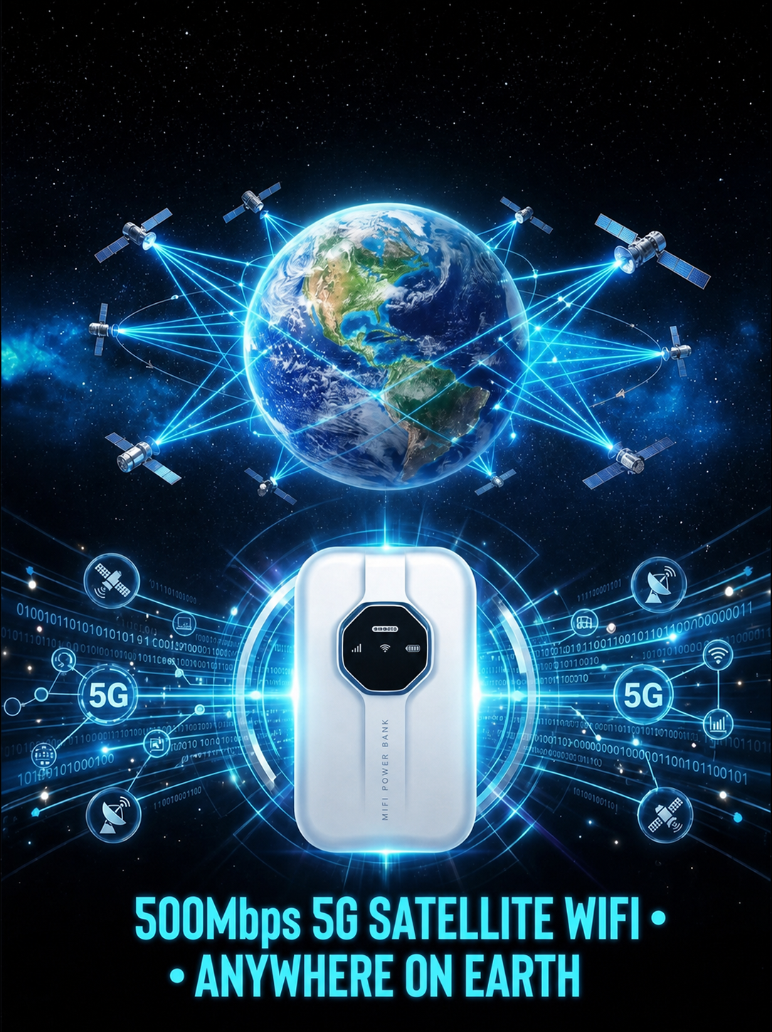 [Global Coverage] Boundless Portable Wi-Fi– 🛡️