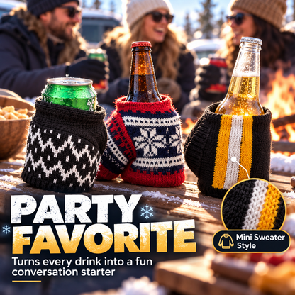 🍻 Knit Beer Glove - Cozy Winter Hand Warmer