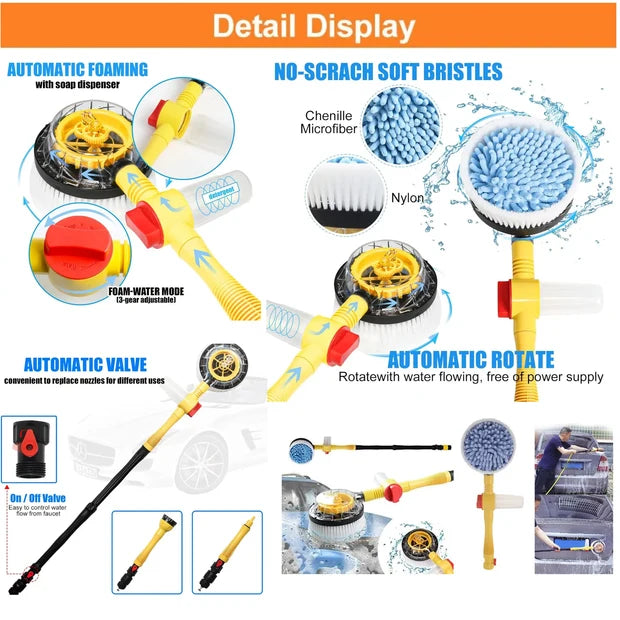 Automatic Hydraulic Washing Brush