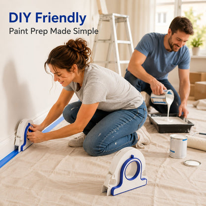 📍High-efficiency Painter Masking Tape Applicator