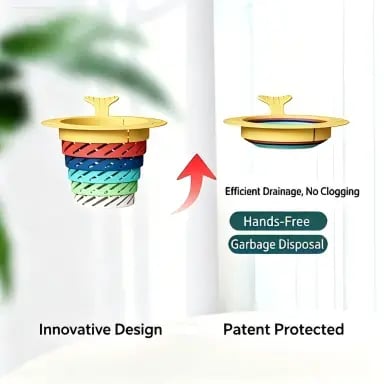 🌈Rainbow Expandable Sink Strainer Basket