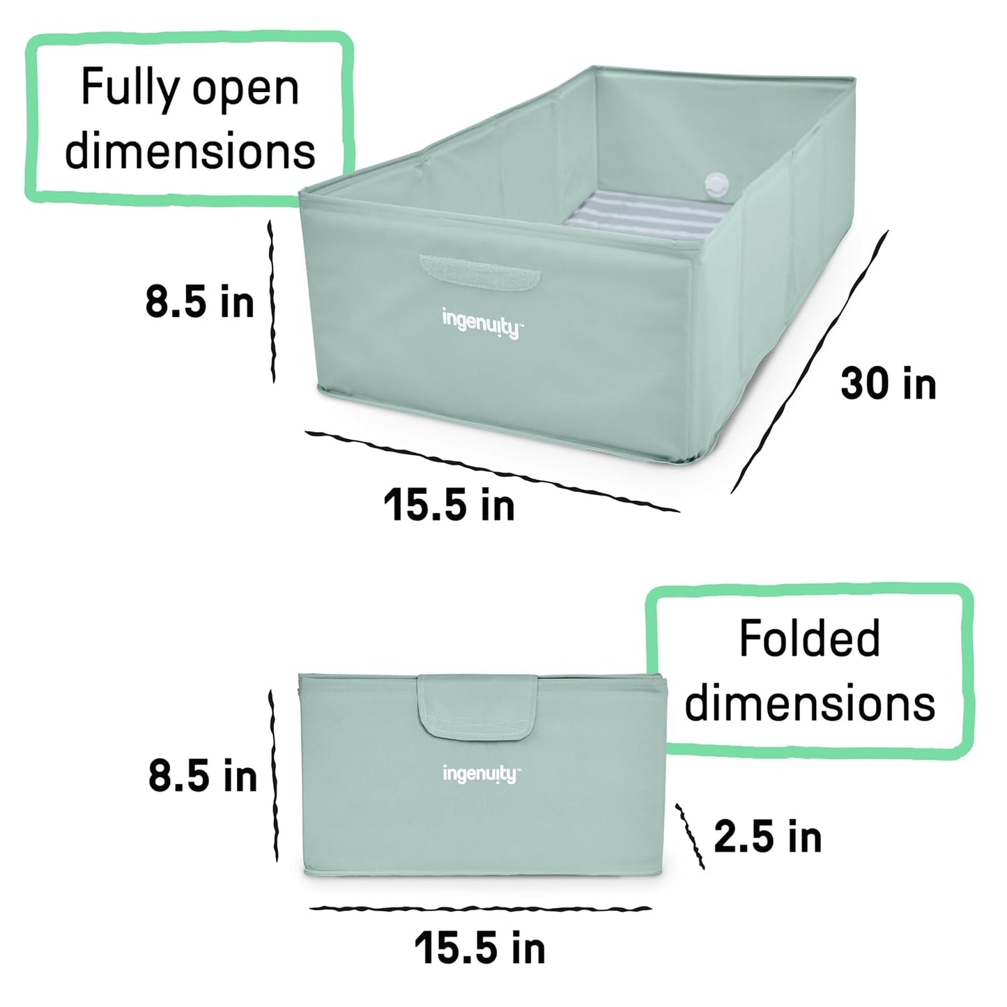 🎉⏰49% OFF🔥  Foldable Portable Toddler Bath Tub, Indoor & Outdoor Travel Baby Bathtub 🛁👶