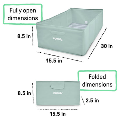🎉⏰49% OFF🔥  Foldable Portable Toddler Bath Tub, Indoor & Outdoor Travel Baby Bathtub 🛁👶