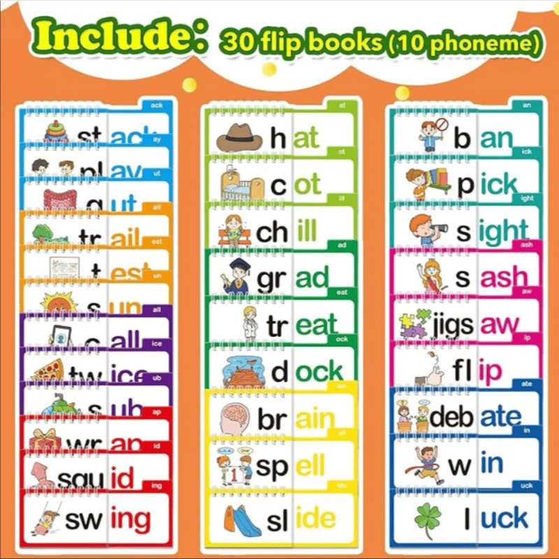 🔥Limited Time 50% Off 🔥 30 Read and Rhyme Flip Books