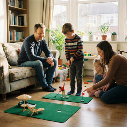 ⛳️Tiny Golfer Play Kit for Family Fun