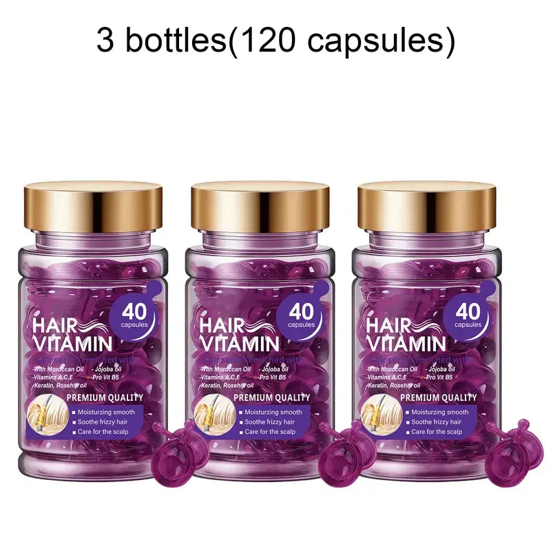 🔥Essential Oil Hair Smoothing Capsules