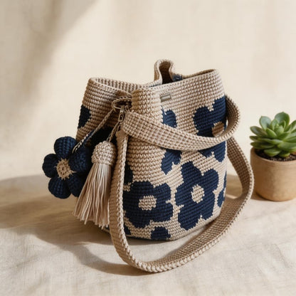 🔥2026 Spring Special Offer 49% OFF🌼Handmade Crochet Flower Tote✨