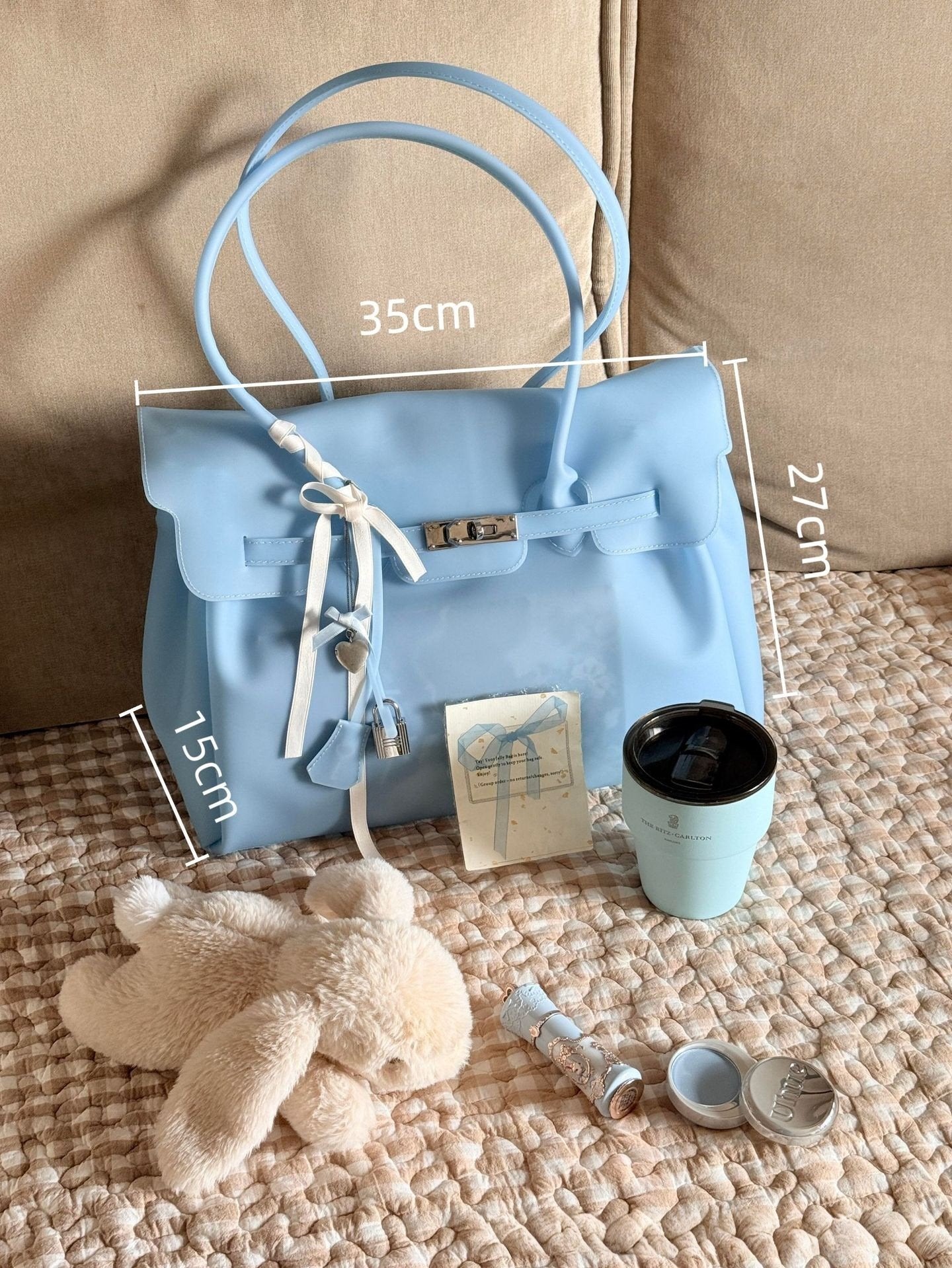 👜Women Transparent Jelly Shoulder Bag, Lightweight Clear Crossbody Tote for Beach, Travel & Daily Summer Use 🏖️