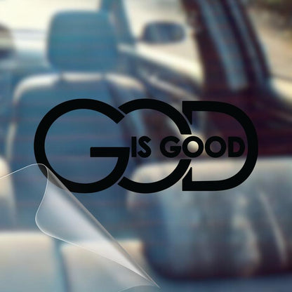 🙏 “God Is Good” Christian Decal Sticker | 4 Color Options