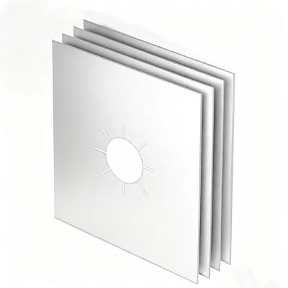 🥘 Reusable Gas Stove Burner Liners♻️ (Set of 4)