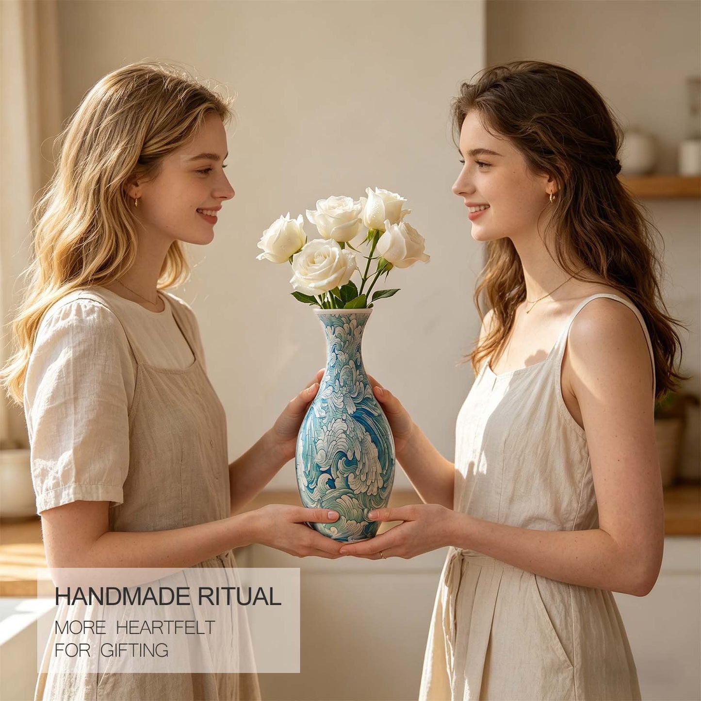 3D Puzzle Vase for Adults, Jigsaw Puzzle Vase for Flower
