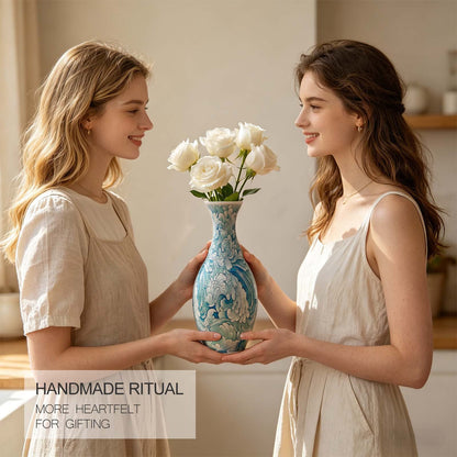 3D Puzzle Vase for Adults, Jigsaw Puzzle Vase for Flower