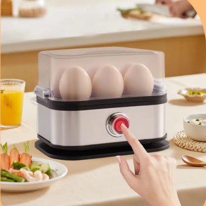Steam Eggs & Dumplings Instantly! Compact Multifunctional Egg Steamer