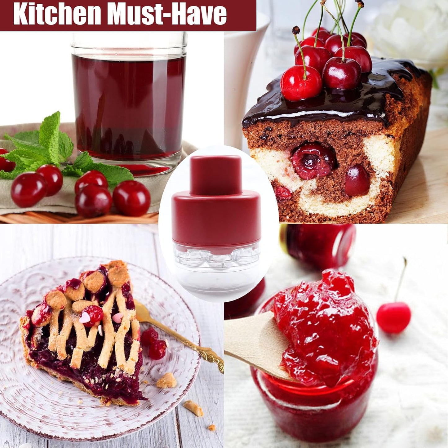 🚙Efficient 7-Hole Cherry Pitter Tool