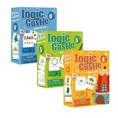 🎁Last Day 49% OFF - 🏰✨ Montessori Logic Castle