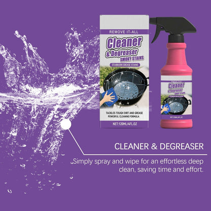 🔥HOT SALE 49% OFF🍖🧼Fast-Acting Heavy-Duty Grill Degreaser Spray✨