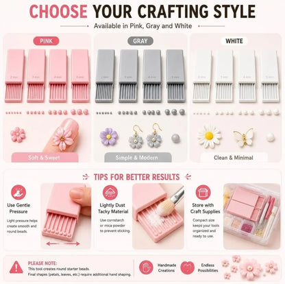 🥳2026 HOT SALE🥳💞50K+ SOLD!🔮✨🎨 3D Printed Clay Ball Maker – Perfect Mini Balls in Seconds ✨