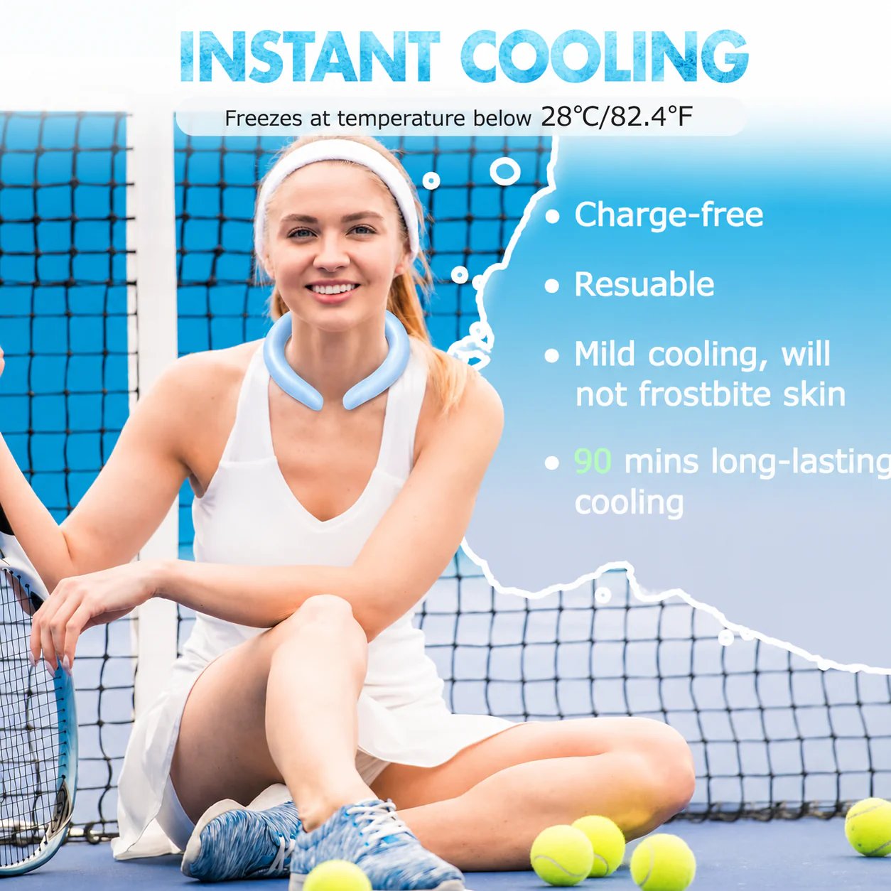 🔥LAST DAY 49% OFF ❄️Reusable Cooling Collar