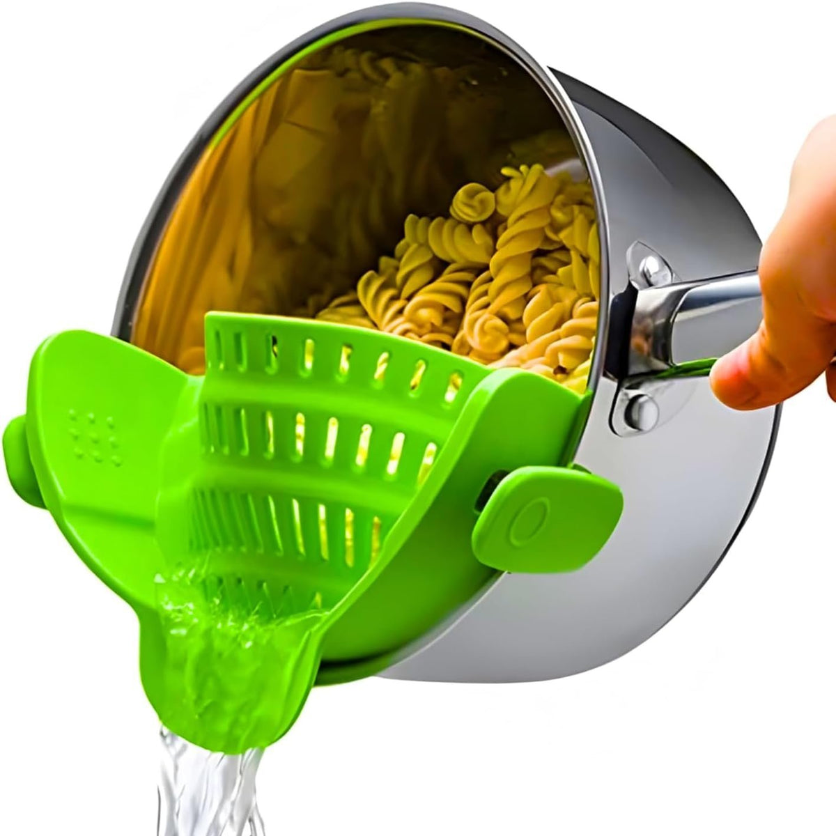 ⏰VIP Shipping Today Only⏰Silicone Pasta Strainer Clip-On for Pots and Pans