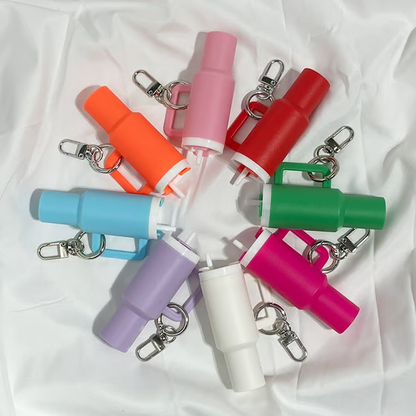 🔥 SPECIAL HOT SALE 🔥 Cute Mini Tumbler Ornament Keychain 💸