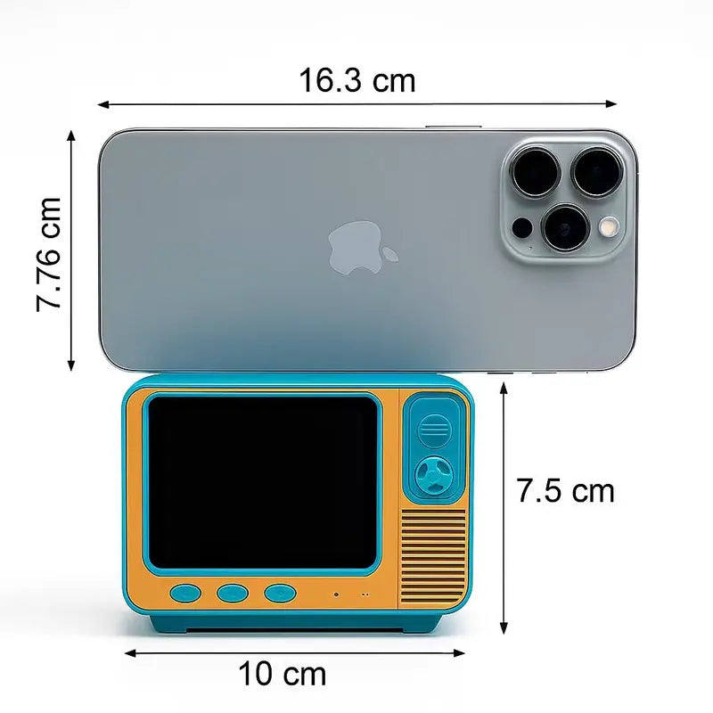 🎮🔥GV300 Retro Mini TV Gaming Console – 2.8' IPS Screen, 308 Classic Games & Wireless Controller
