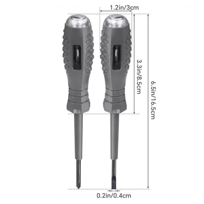 🔥Hot Sale 49% off⚡2PCS Voltage Tester Screwdriver Set - Multifunctional