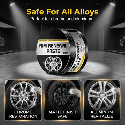 💞50K+ SOLD!✨✨ All-in-One Wheel Restoration Paste – Scratch Removal, Molecular Bonding, Safe for All Alloys 💎