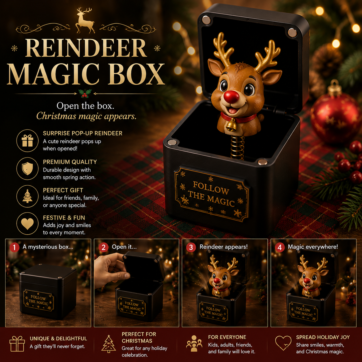 🎅Christmas Early Discount 49% Off ✨Christmas Magic Surprise Box🎁