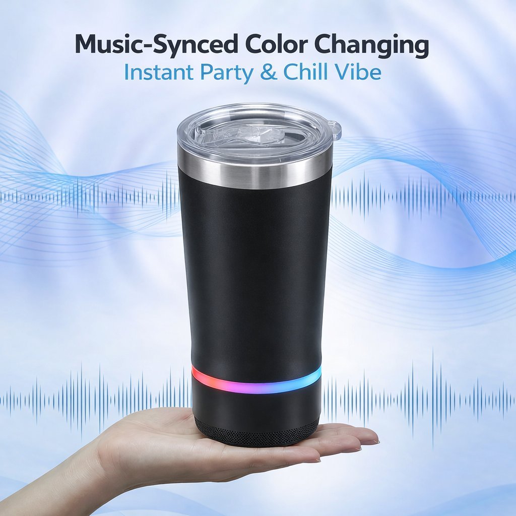 Sips & Sounds Together — The 2-in-1 Mug That Turns Every Moment Into a Vibe ✨