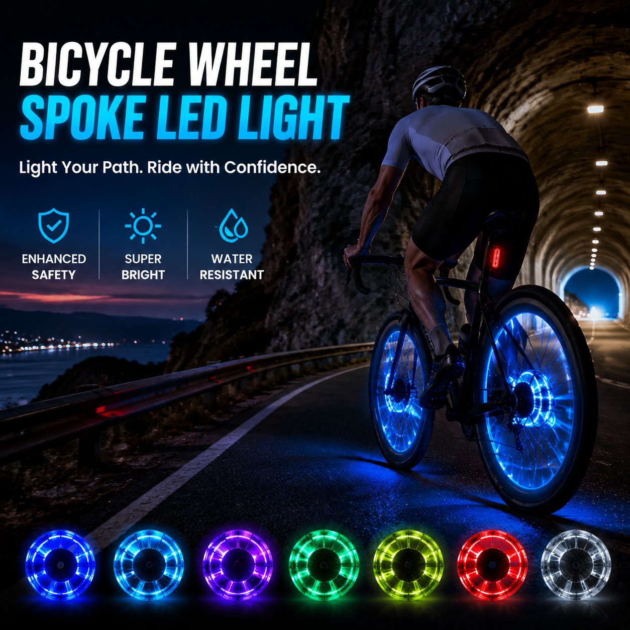 Bicycle Wheel Spoke LED Light