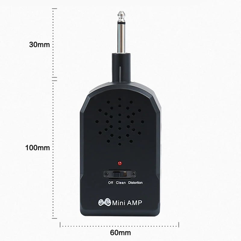 2026🔥Mini Guitar Amp Pro 🎸 30W HD Sound 🔊20H Playtime 🔋Busking Ready 🌆