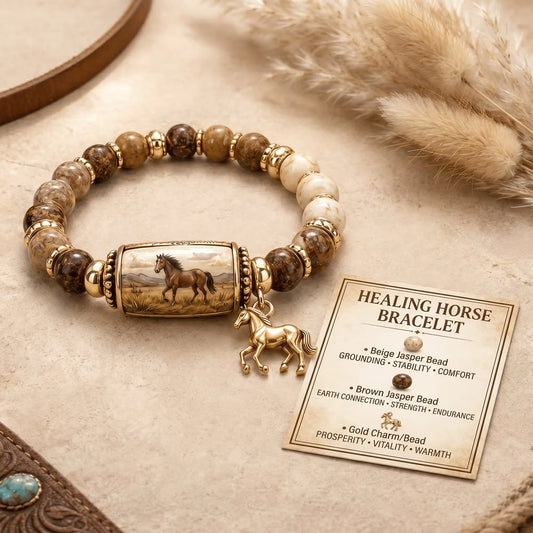 🔥Last Day 50% OFF - 🐎 Western Horse Guardian Crystal Bracelet Collection